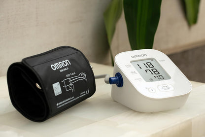 OMRON X2 Smart+ – Baumanómetro de Presión Arterial Automático para Brazo con Bluetooth, Detección de Latidos Irregulares y App OMRON connect