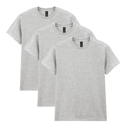 Gildan G5000 Camiseta de Algodón Pesado para Hombre - 3 - Color gris - CH