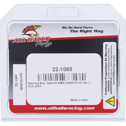 All Balls Racing 22-1068 - Juego de sellos compatible con BMW G450X 2007-2010, Harley CVO Road Glide Ultra 2015, FLHP Police Road King 2014, FLHP Road King Police 2020