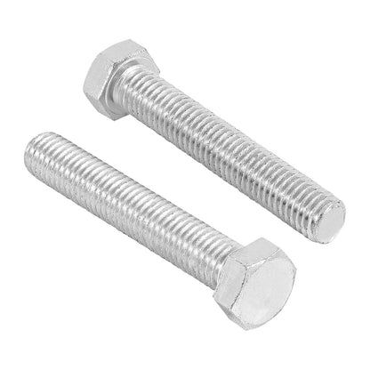 Fiero Tornillo Tipo Máquina Acero Galvanizado, Cabeza Hexagonal, 30 Piezas - 1 - 2 x 3"