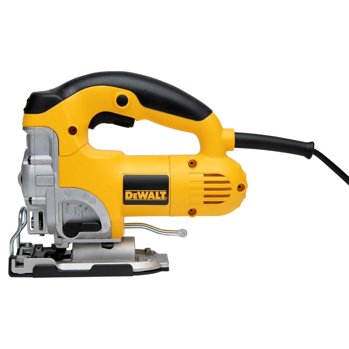 DEWALT Sierra Caladora Orbital 500-3100Cpm con Caja, DW331K | Sierra Caladora Orbital 6.0Ah, 500-3100Cpm, Caja de Herramientas
