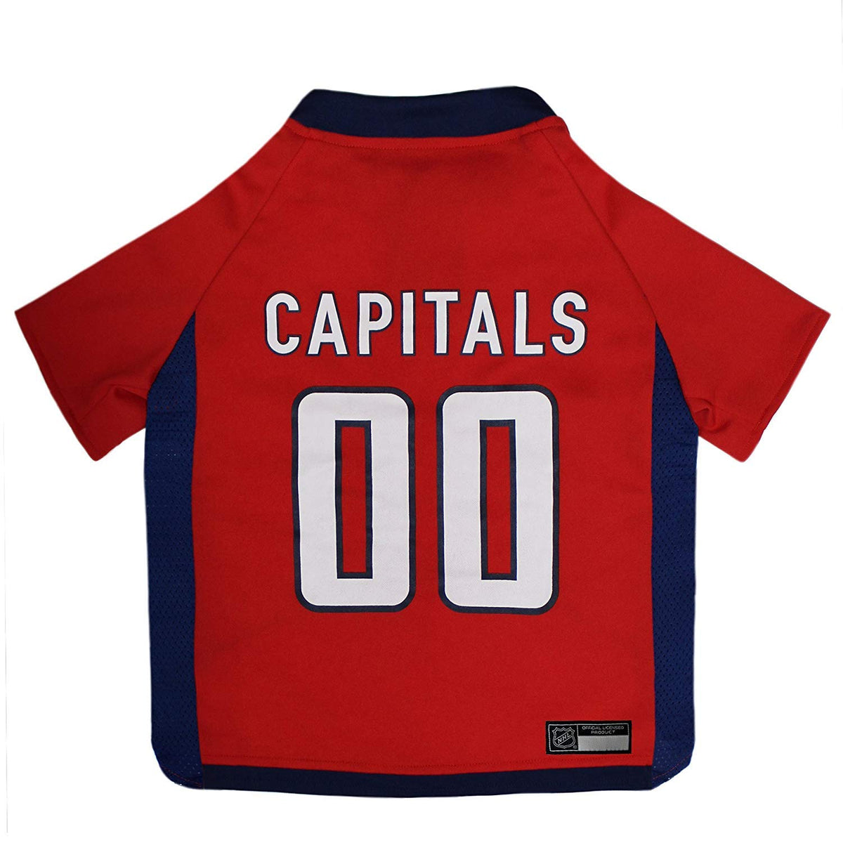 Pets First NHL Pet Gear Accesorios para Mascota con Licencia Oficial - Washington Capitals - X-Large Hockey Jersey - NHL Jersey perro