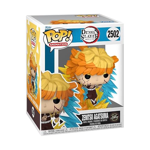 Funko Pop! Premium: Demon Slayer - Zenitsu with Chase | Mercancía Oficial - Figura de Vinilo Coleccionable para Decoración - Regalo de Cumpleaños para Fans
