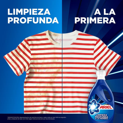 Ariel Limpieza Profunda Detergente Líquido, Jabón Líquido para Ropa 4.8L