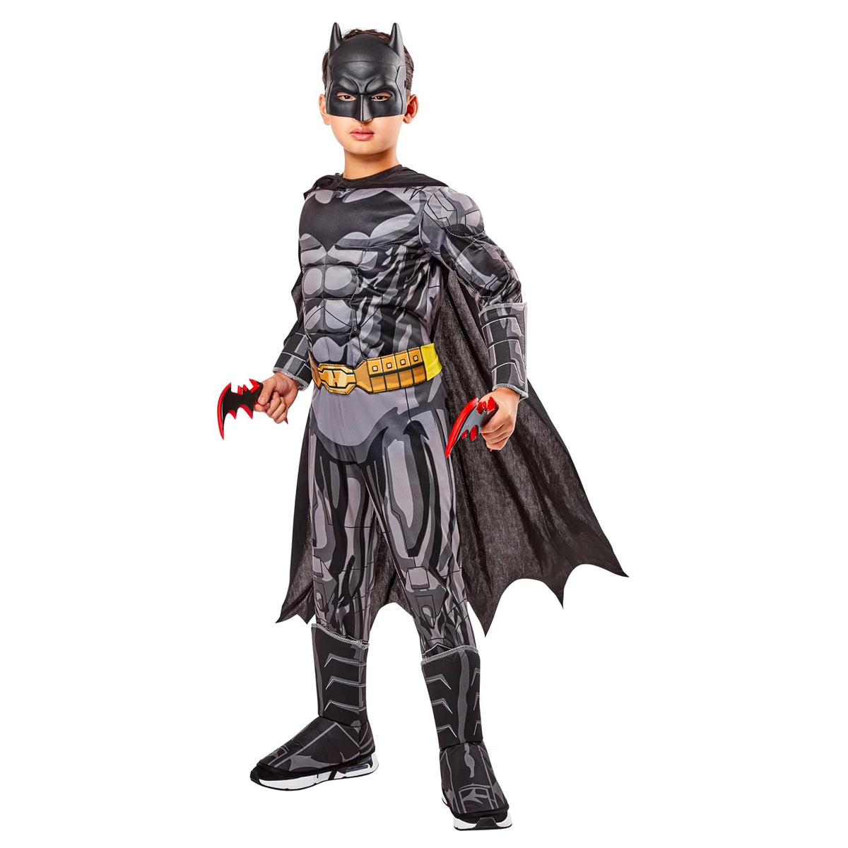 Rubie's Disfraz de superhéroes DC de Batman para niños, talla M