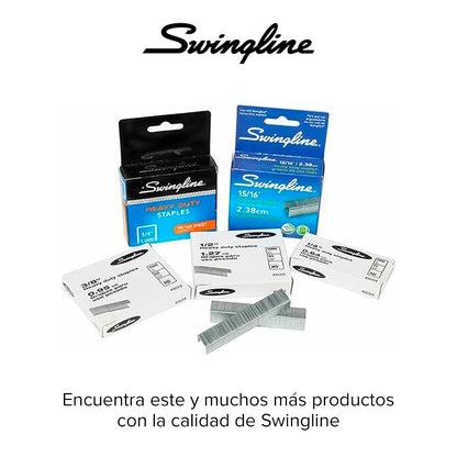 Swingline Grapas Staples 35318 | 3/8 pulgadas, capacidad de 60 hojas, 100/tira, 1000/caja, 1 paquete