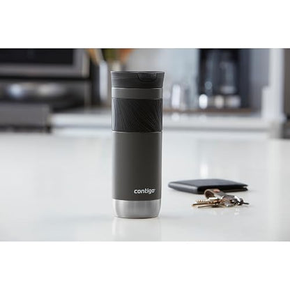 Contigo Snapseal Taza de viaje aislada, 20 oz, Sake