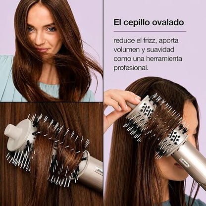 Shark FlexStyle Sistema 4 en 1 con 5 Accesorios sin Daño por Calor HD430LAA | Seca, Riza, Alisa y Da Volumen | sin Daño por Calor | 5 Accesorios Intercambiables | Liso y Ondulado