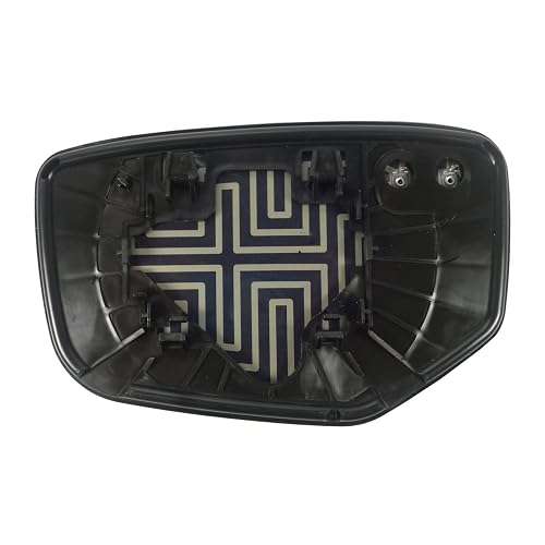 Fit System Honda Accord - Espejo retrovisor de repuesto con placa trasera, Lado de pasajero (derecho)