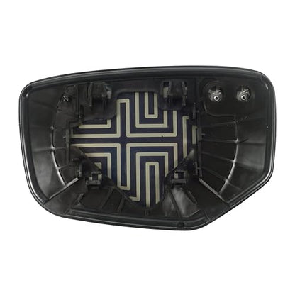 Fit System Honda Accord - Espejo retrovisor de repuesto con placa trasera, Lado de pasajero (derecho)