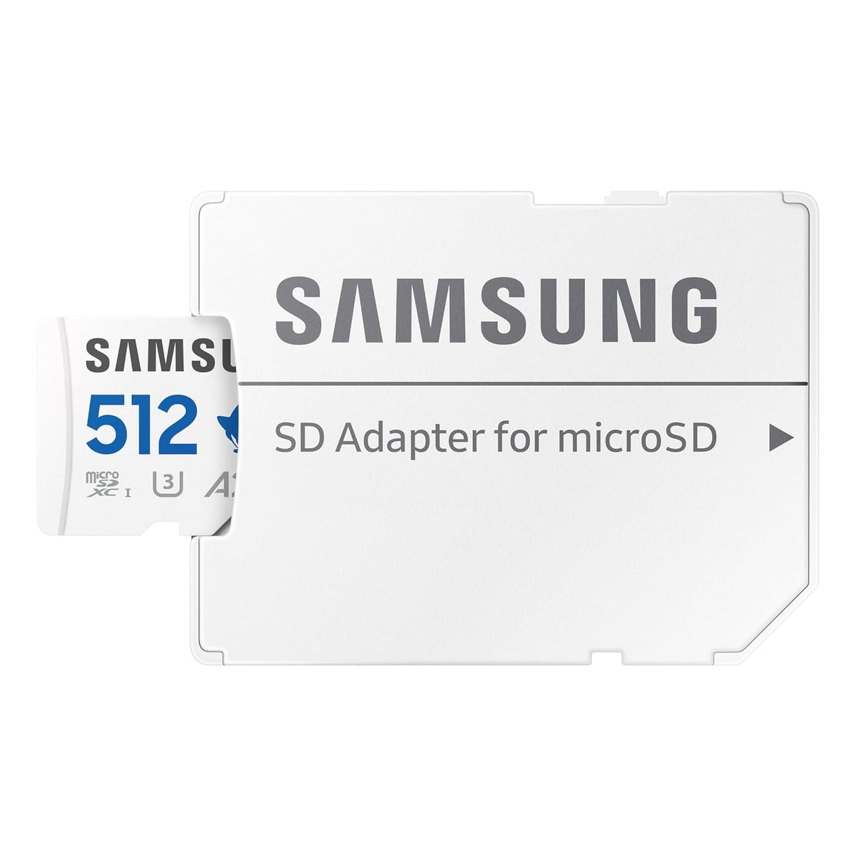 Adaptador Samsung Pro Plus Sonic The Hedgehog +, microSDXC de 512 GB, hasta 180 MB/s, Full HD y 4K UHD, UHS-I, C10, U3, V30, A2, para Nintendo-Switch, Steam Deck, GoPRO, dji Drone, Tablets