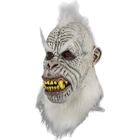 Ghoulish Productions Máscara De Látex Yeti, Accesorio Látex Cosplay Monstruos Leyendas, Disfraz Aterrador para Halloween y Fiestas Temáticas, Cosplay Monstruo de la Montaña, Diseño Artesanal