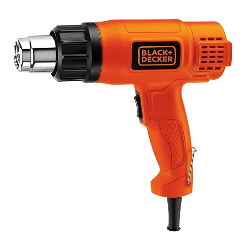 BLACK+DECKER Pistola de Calor Eléctrica, 1500W, Tipo Pistola Portátil, HG1500