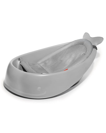 Skip Hop Moby Bañera para Bebé 3 Etapas, Azul - tina gris