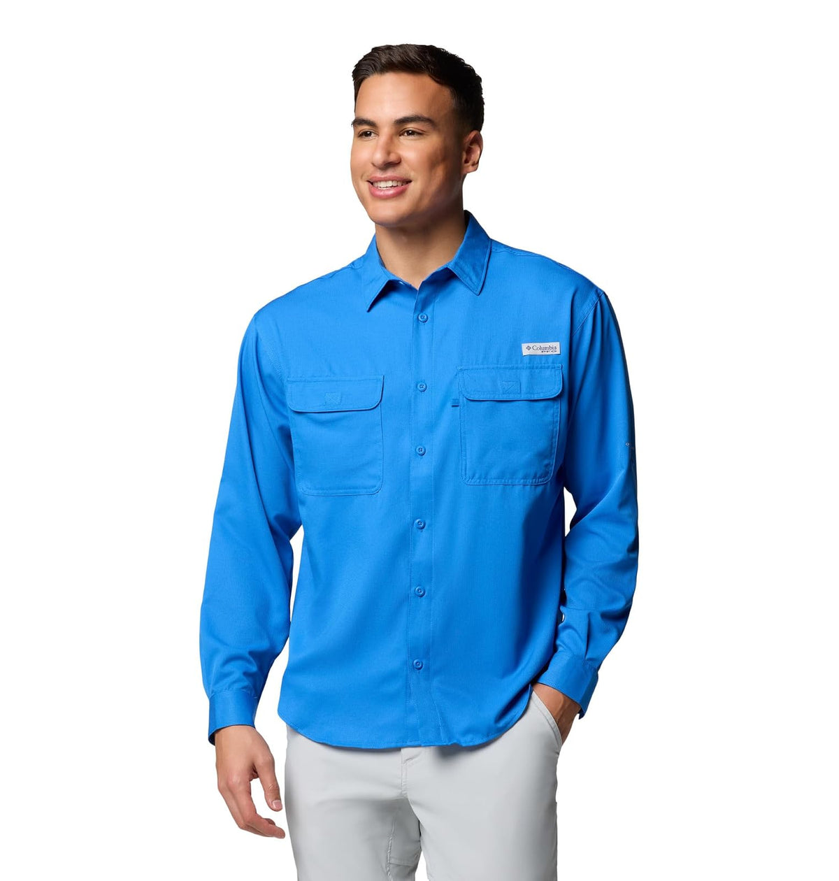 Columbia PFG Backwater - Camisa de Manga Larga para Hombre