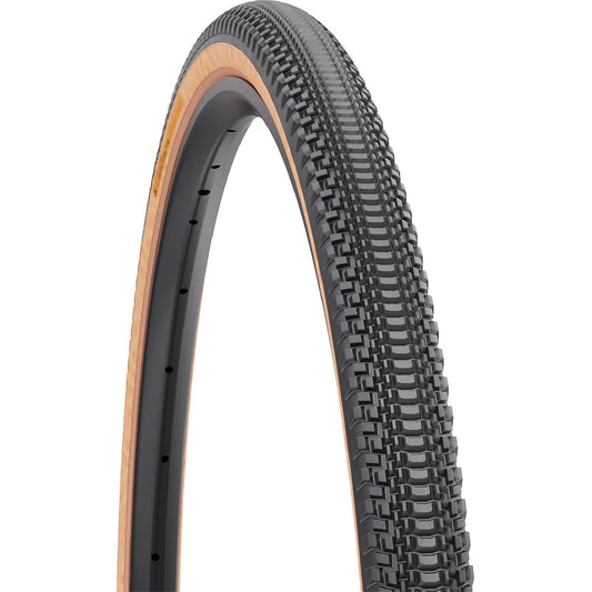 WTB Vulpine Gravel Bike Tire (700c) Tubeless Folding - Light Fast Rolling for Races (Black/Tan, Optional SG Puncture Protection)