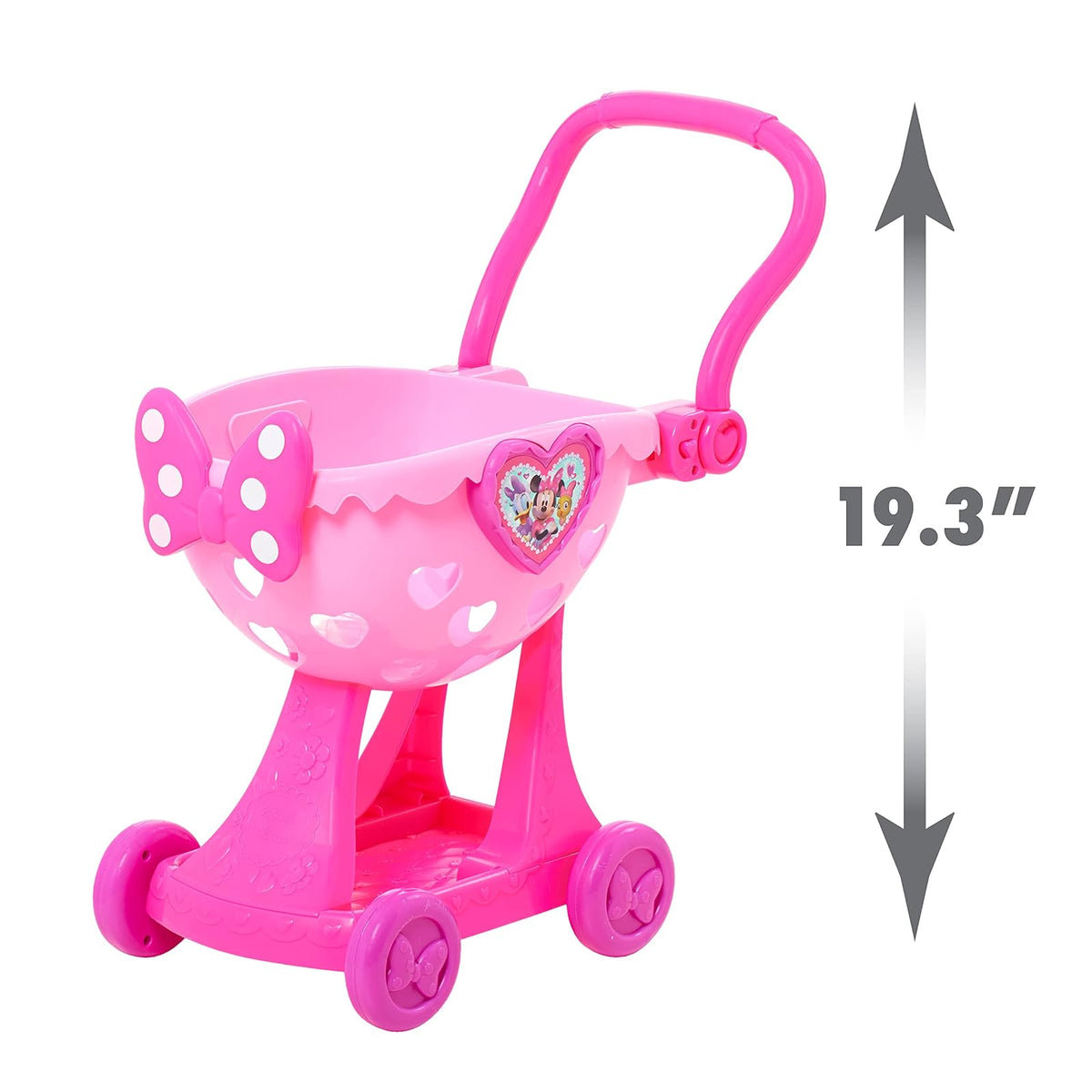 Just Play - Carrito de Compras de Minnie's Happy Helpers Bowtique, con Licencia Oficial para niños de 3 años