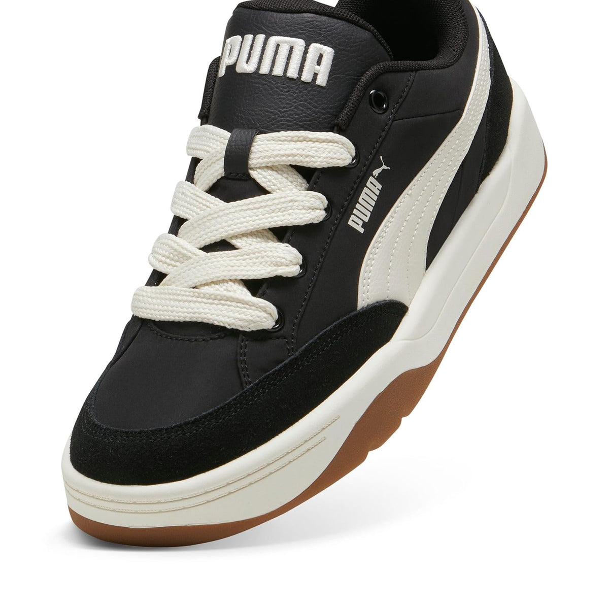 PUMA, Tenis Casuales Park Lifestyle Street, Unisex, Negro, Talla 25,5
