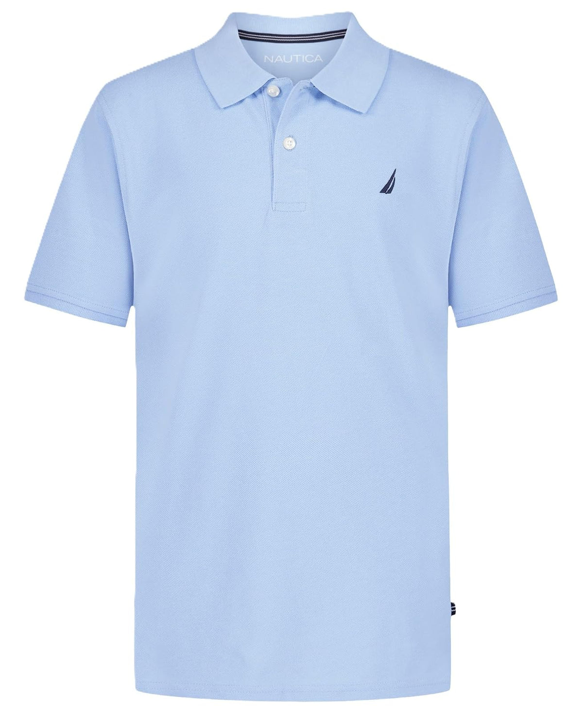 Nautica Playera Polo Manga Corta para Niño - 8 - Campana azul