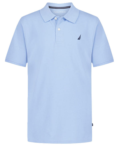 Nautica Playera Polo Manga Corta para Niño - 8 - Campana azul