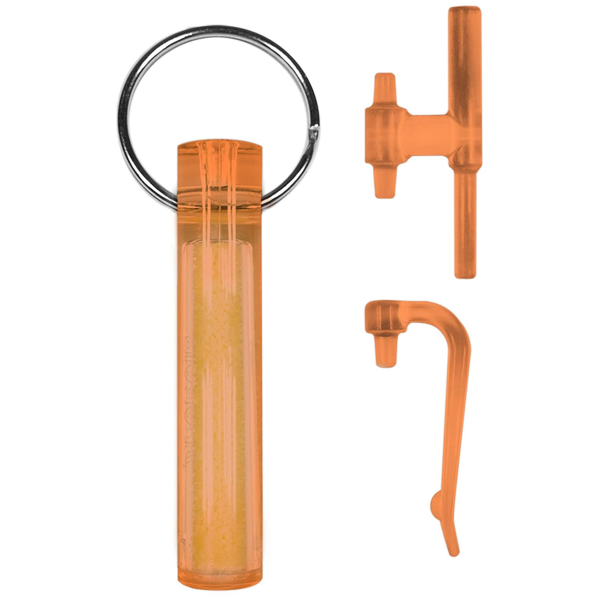 GEAR AID Ni Glo, llavero brillante de 5 cm para camping, buceo y pesca nocturna