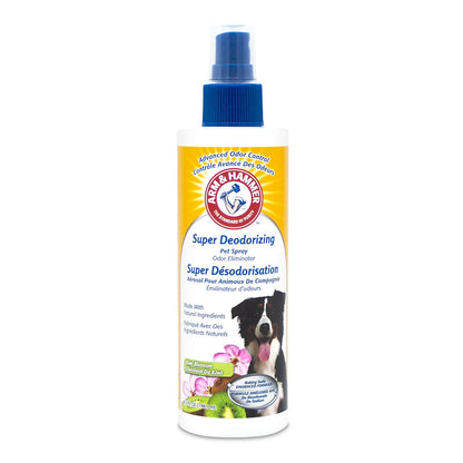 Arm & Hammer Super Deodorizing Spray for Dogs | Best Odor Eliminating Spray For All Dogs and Puppies, 8 ounces, Kiwi Blossom Scent