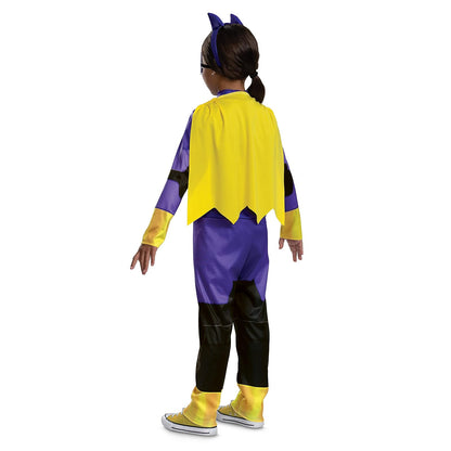 Disfraz de Batwheel Batgirl, traje oficial de Batwheels y tocado, tamaño (4-6)