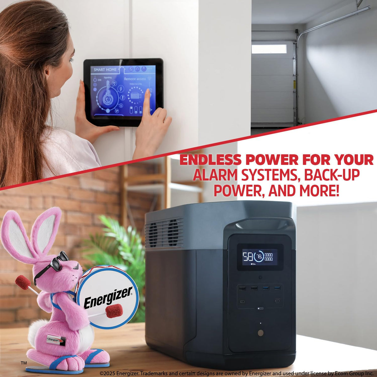Energizer EN12-6, 6 Volt 12 Amp HR, Long Lasting Sealed Lead Acid AGM Rechargeable Battery Ideal For Use In Garage Door, Alarm Panels, Emergency Lighting, Kids Ride On, Backup, and More