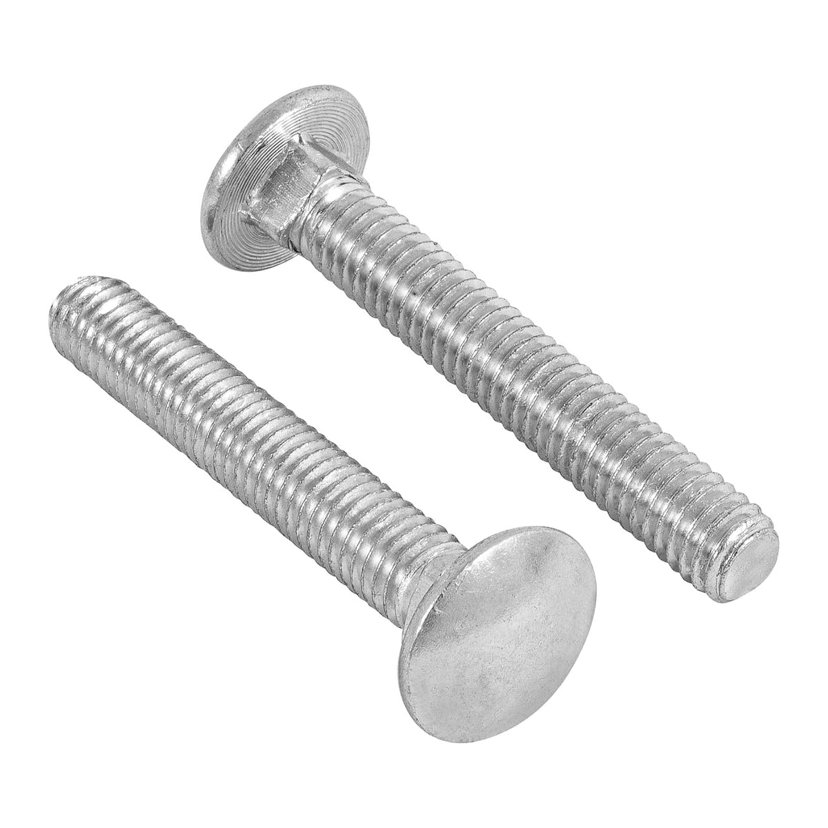 Fiero Tornillo de Carruaje Acabado Galvanizado Bolsa con 60 Piezas - 3 - 8x2 1 - 2"