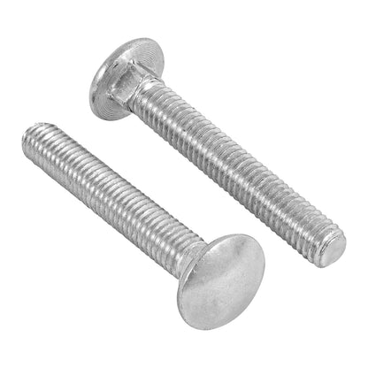 Fiero Tornillo de Carruaje Acabado Galvanizado Bolsa con 60 Piezas - 3 - 8x2 1 - 2"