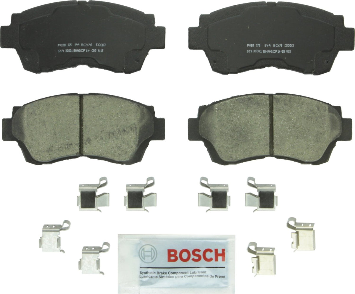Bosch QuietCast Premium Pastillas de Freno Cerámicas - Frente - 476 - 400-599