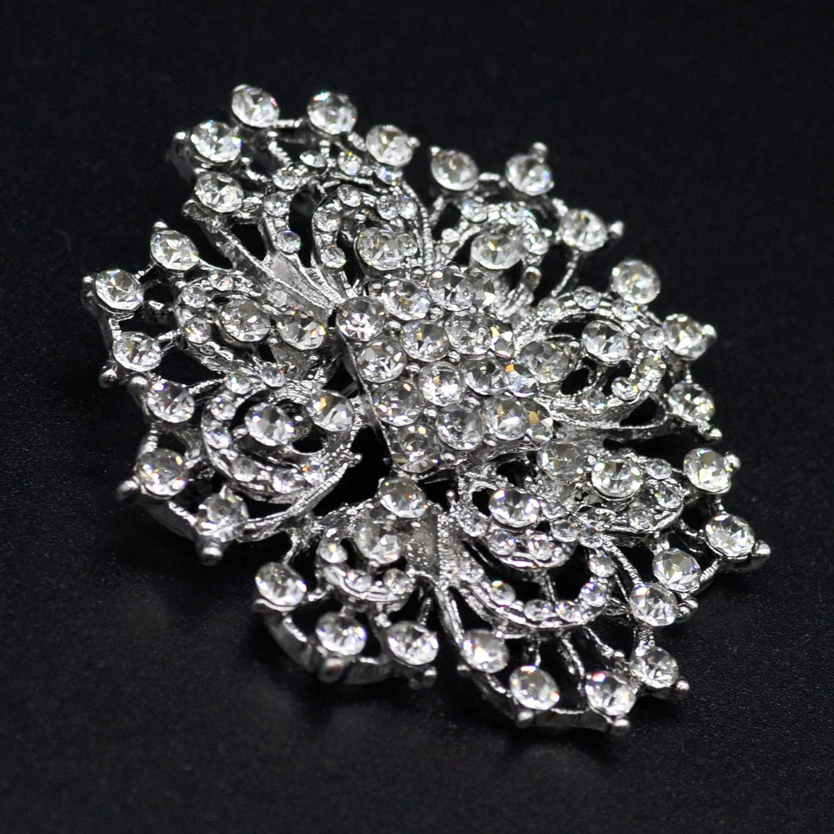 Belagio Enterprises BW-171-182 Broche de diamantes de imitación de 2 1/2 pulgadas - Clásico