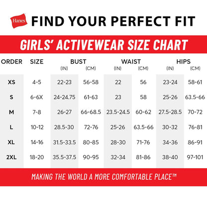 Hanes Sudadera gráfica Ecosmart Suéter pulóver para Niñas