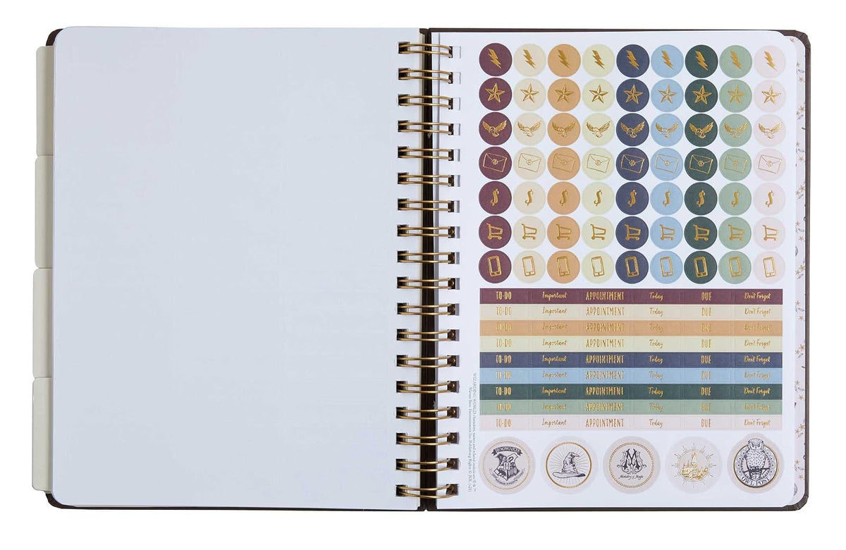 Harry Potter: Hogwarts 12-Month Undated Planner: (Harry Potter School Planner School, Harry Potter Gift, Harry Potter Stationery, Undated Planner)