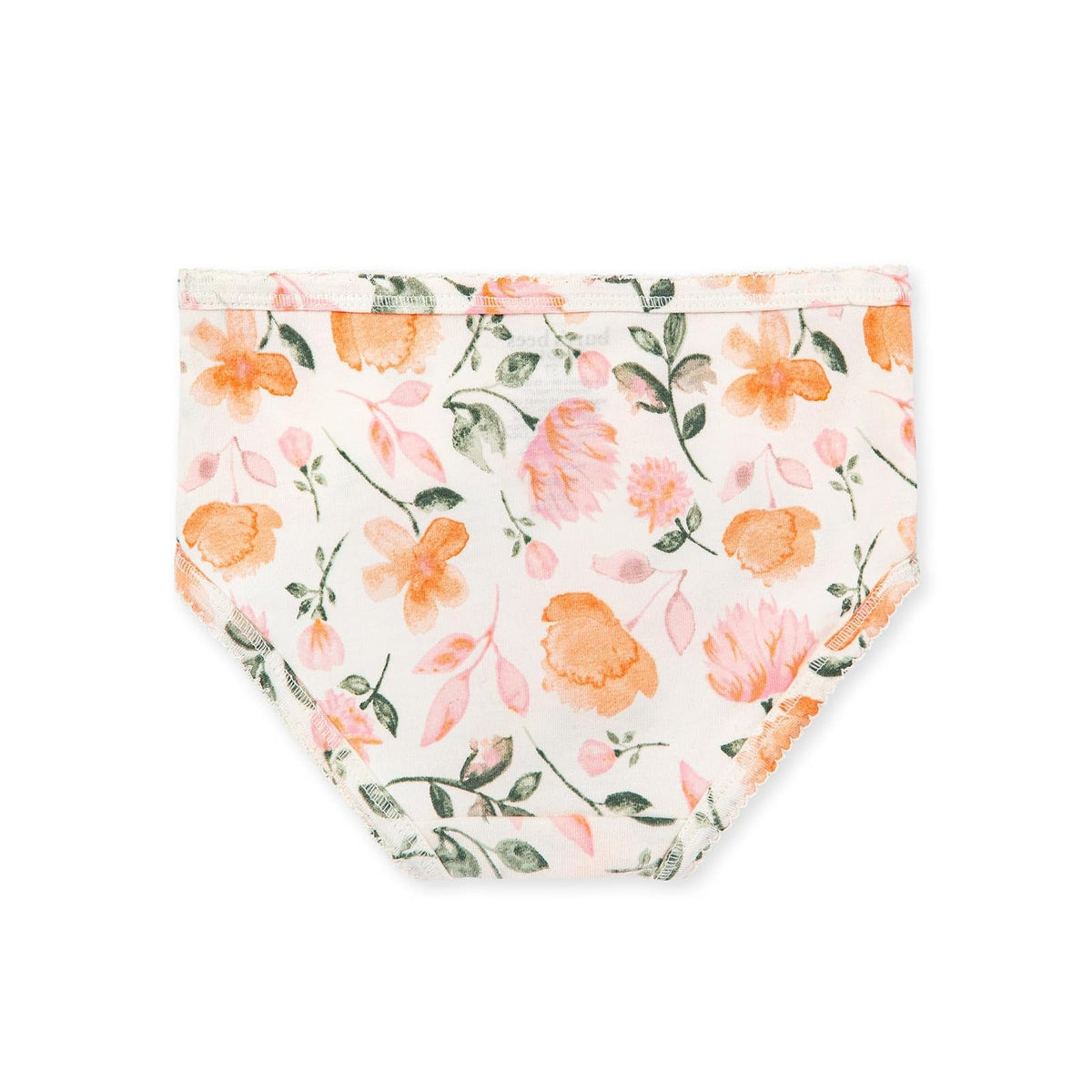 Burt's Bees Baby Girls Set of 5 Guitars & Floral Underwear - Multi - 8 Years