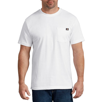 Dickies Heavyweight Camiseta con Bolsillo para Hombre - Blanco (White) - 3XL