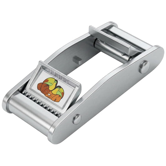 Strapworks Twocam - Hebilla de Doble Cara sin Costuras de Metal para Leva – 1 Pulgada – Paquete de 2