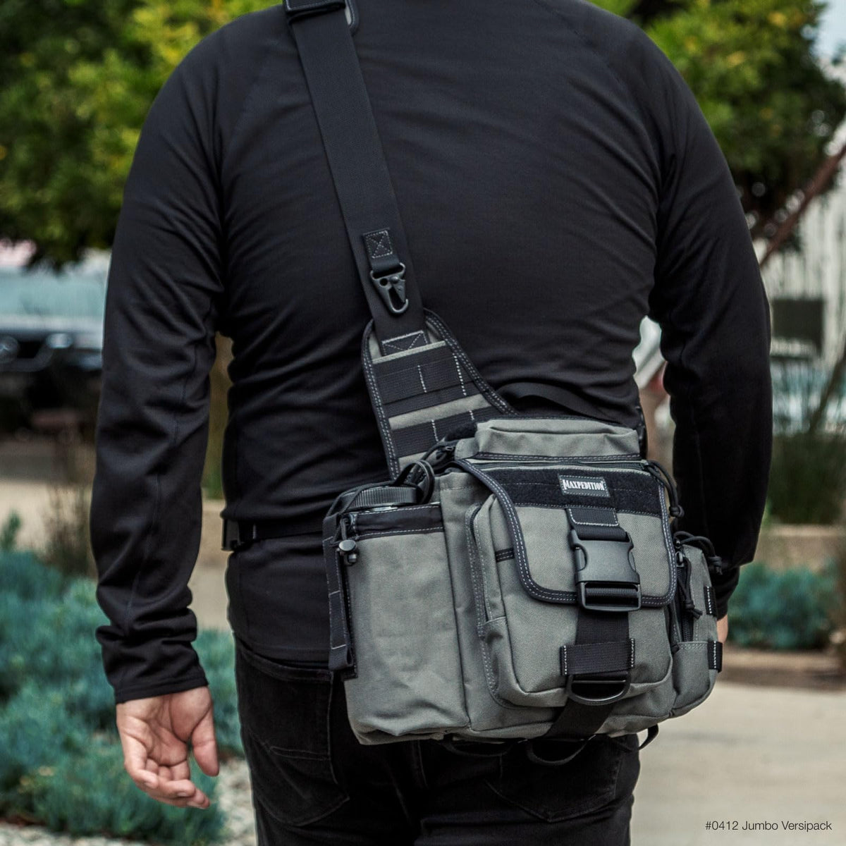 Maxpedition Jumbo Versipack Waist Pack, Wolf Gray