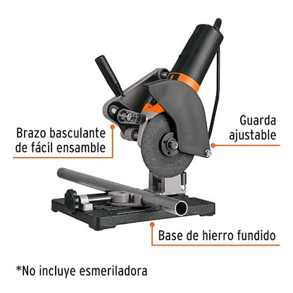 Truper SOP-E45, Base soporte para esmeriladora angular de 4 1/2"