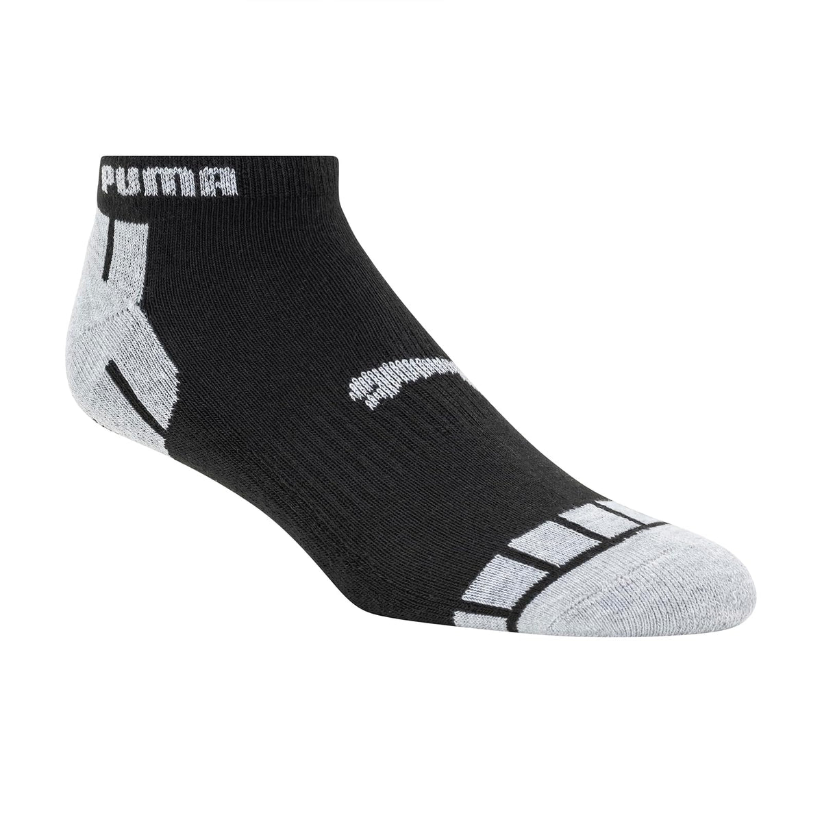 PUMA - Paquete de 8 calcetines de corte bajo para hombre