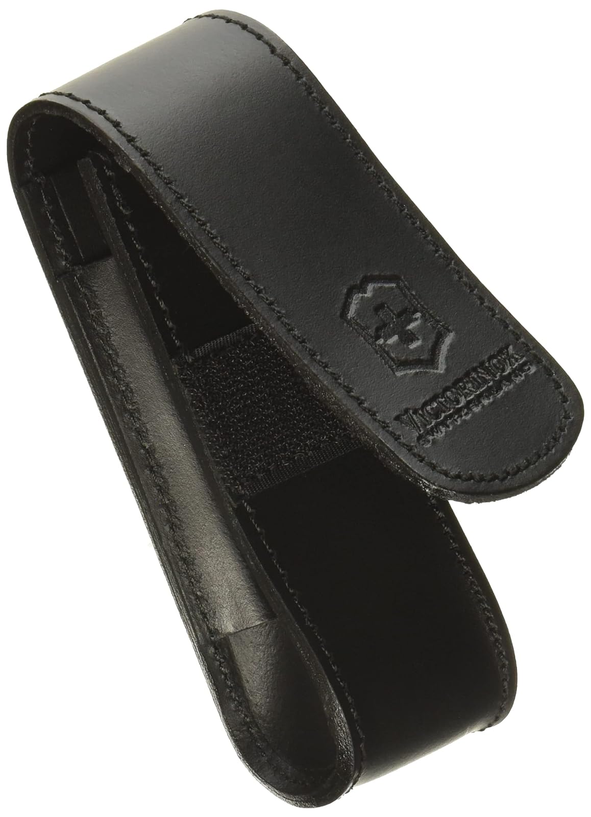 Victorinox Funda de Piel, 120 mm, Negra