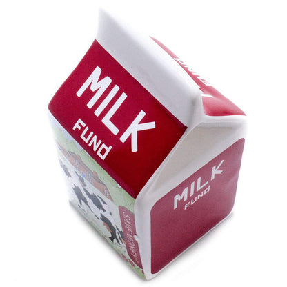 Running JS2014824-6 Alcancia de Ceramica - Caja de Leche, Multicolor