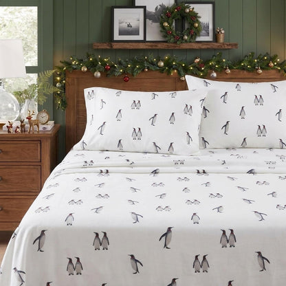 Eddie Bauer Rockeries Rookeries Sheet Set, Full, Gray