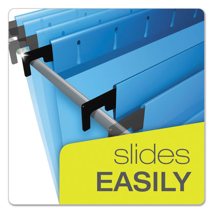 Pendaflex Surehook Carpetas de archivo para colgar, reforzadas, Azul, Carta