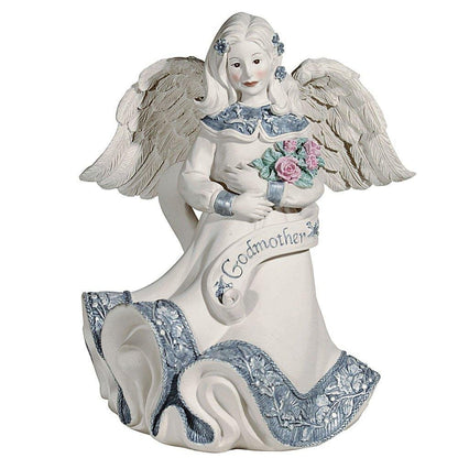 Pavilion Gift Company Figura de ángel de la Madrina de Sarah's Angels, 6 Pulgadas