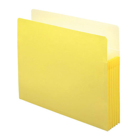 Smead bolsillo, carta, recto, 5.75-inch expansión, Amarillo, 10 por caja (73243)
