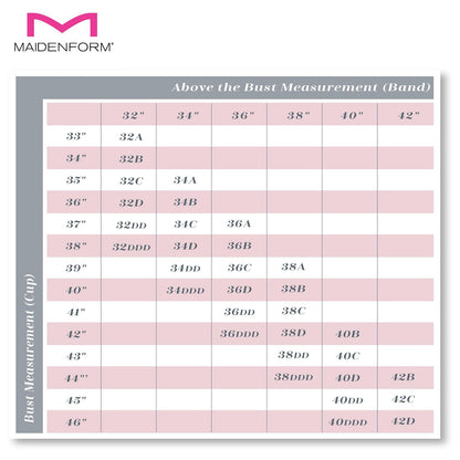 Maidenform 00M1188IZT Sujetador Básico para Mujer