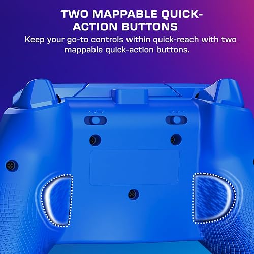 Turtle Beach Afterglow Wave Controller Blau Wired RGB Gaming Controller – Lizenziert für Xbox Series X oder S, Xbox One und Windows - Estándar. Edition