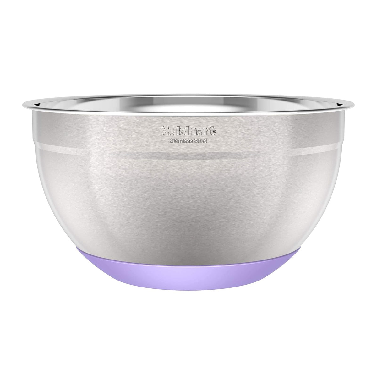 Cuisinart - Cuencos para mezclar de acero inoxidable de 3 piezas con base antideslizante, 1.5qt, 3qt y 5qt