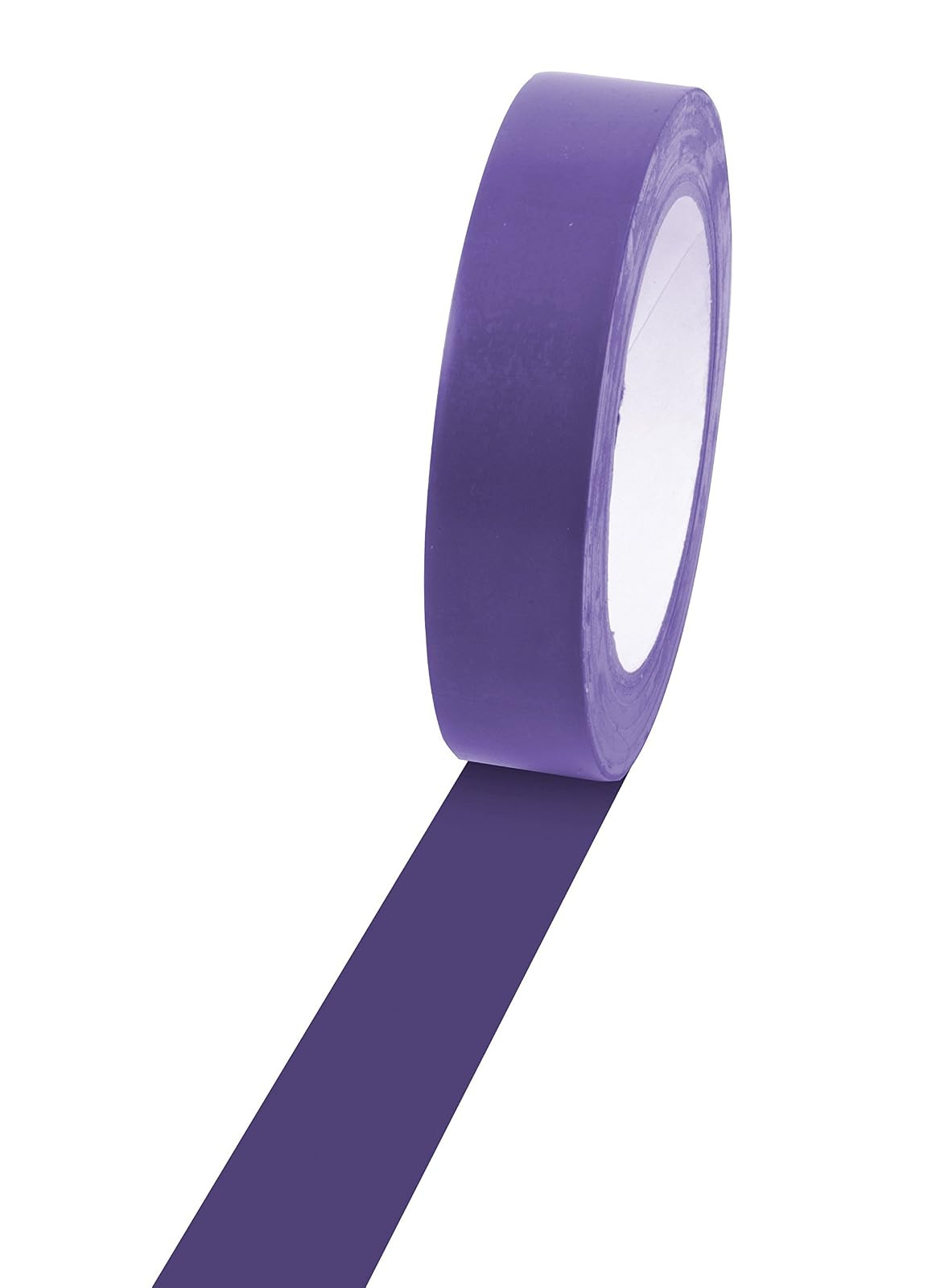 Champion Sports Cinta de Marcaje para Piso 5 cm x 33 m - 1 pulgada x 60 yardas - Púrpura